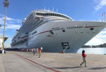 Siete cruceros turísticos arribarán a Mazatlán en agosto
