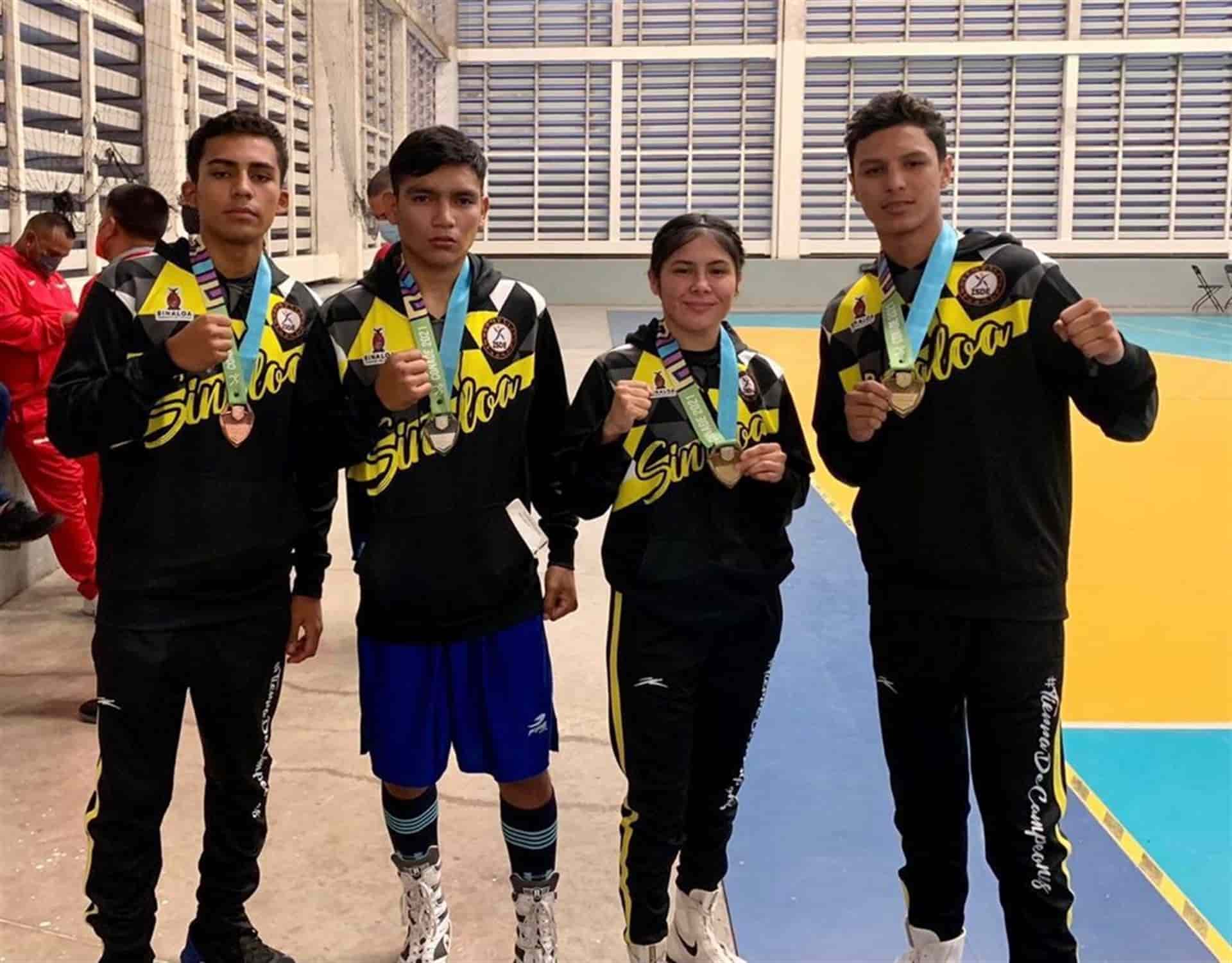 Sinaloa gana dos oros en boxeo en los juegos nacionales