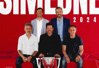 El Cholo Simeone renueva hasta el 2024 con el Atlético de Madrid