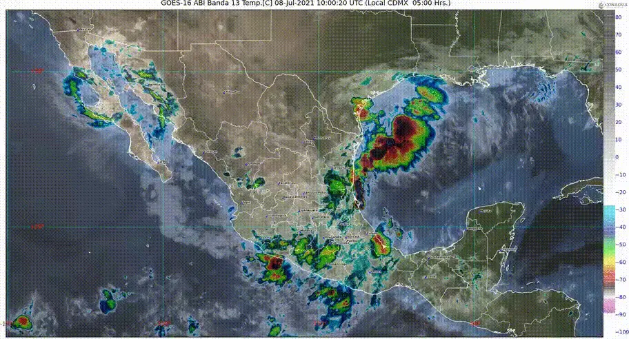 FOTO: Twitter @conagua_clima