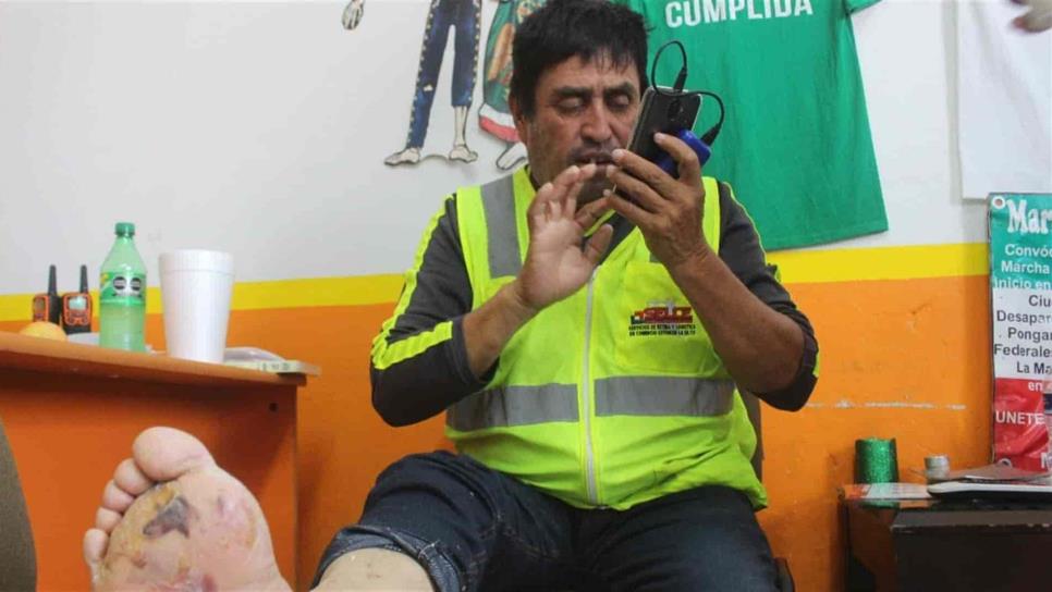 Desaparece Eloy, quien emprendió caminata para buscar a su hijo