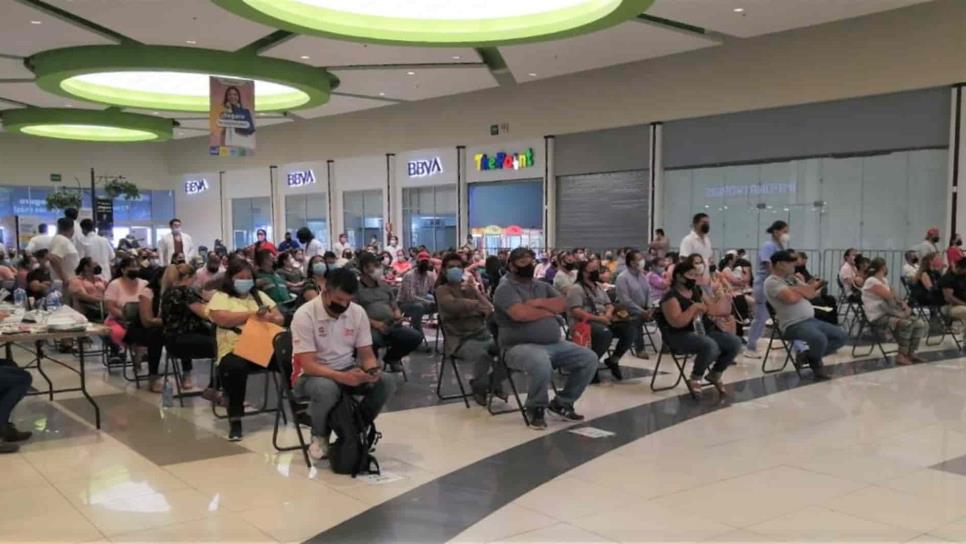 En Los Mochis ya se vacunaron a 27 mil 130 personas de 40 a 49 años