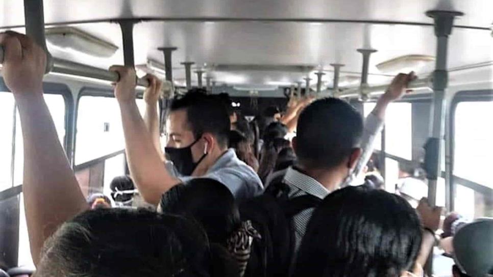 Desalienta al transporte público el regreso  virtual a clases