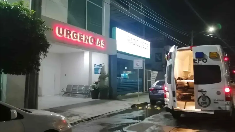 Joven ingresa baleado a clínica de Culiacán y muere horas más tarde