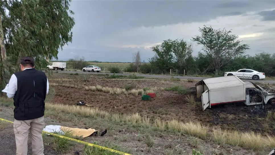Accidente en El Amolito deja un muerto y un lesionado