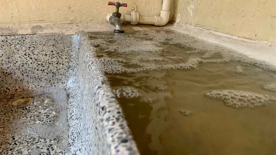 Ya empieza a llegar agua a algunas colonias de El Fuerte
