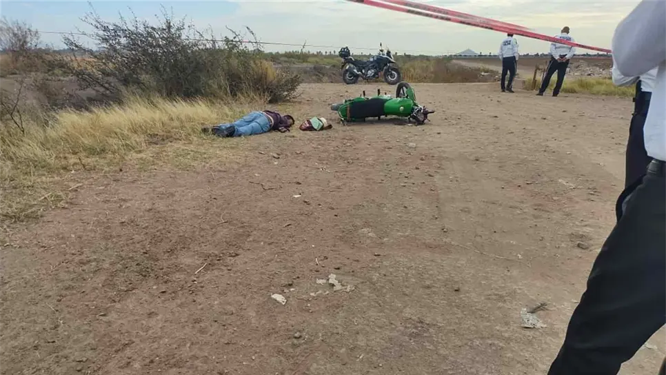 Muere motociclista en accidente a un costado de Privanzas en Los Mochis