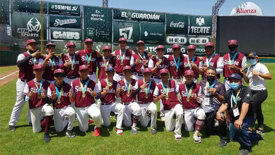 Sinaloa es bicampeón de beisbol en los Juegos Nacionales Conade 2021