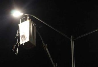 Detecta Servicios Públicos mil 500 lámparas fundidas en Los Mochis