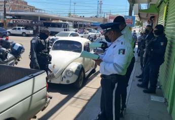 Denuncian abuso de tránsitos por el uso del cubrebocas