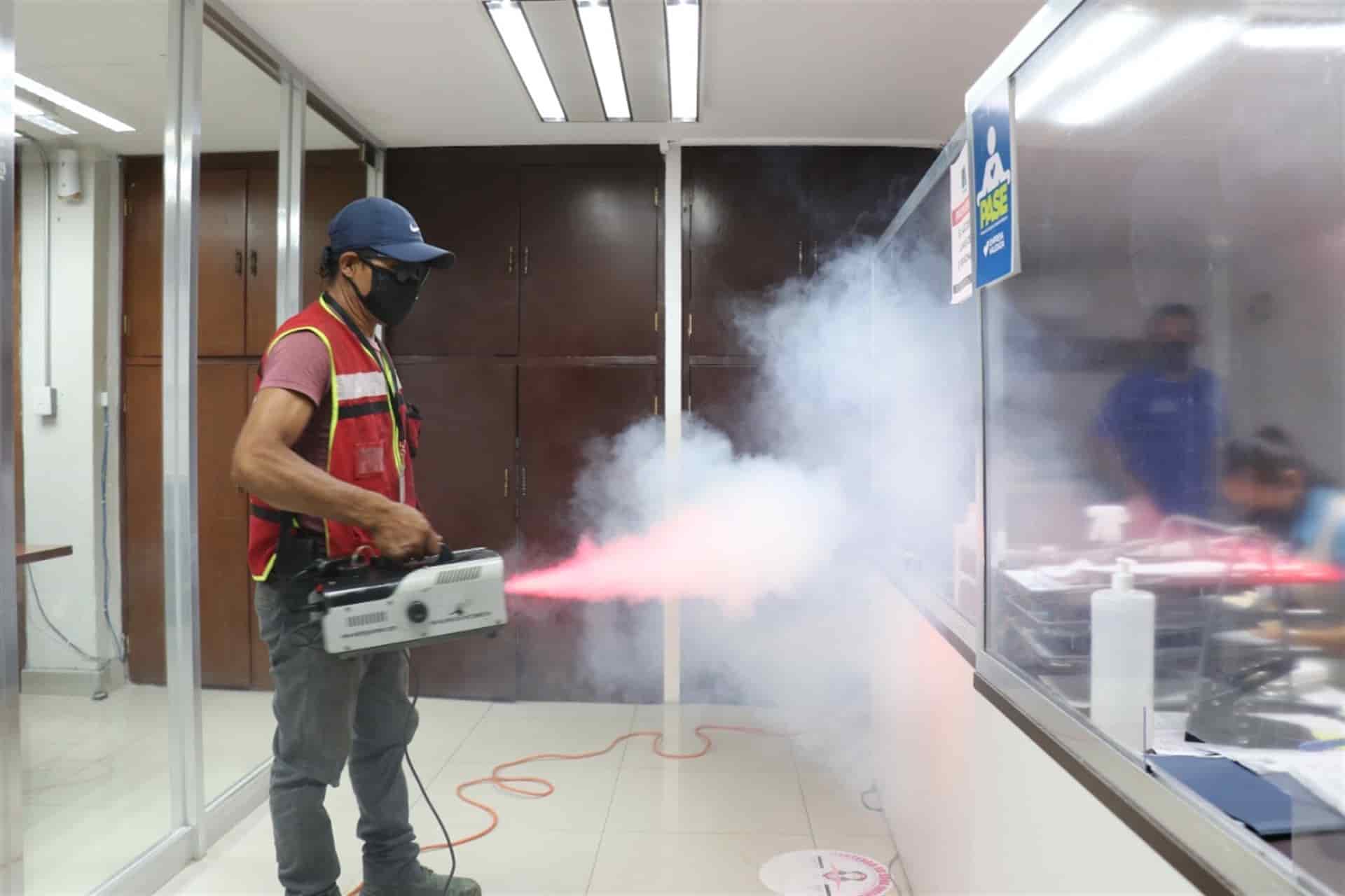 Las empresas deben de retomar las medidas sanitarias. FOTO: Luz Noticias.