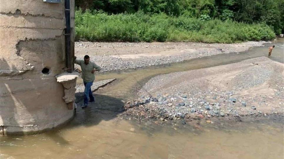 Exhorta Protección Civil de Choix a no arriesgarse en cruzar arroyos