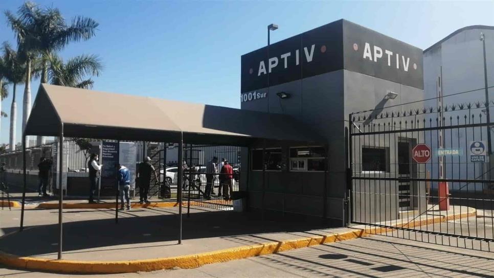 Maquiladora APTIV cierra una semana por paro en ensambladoras