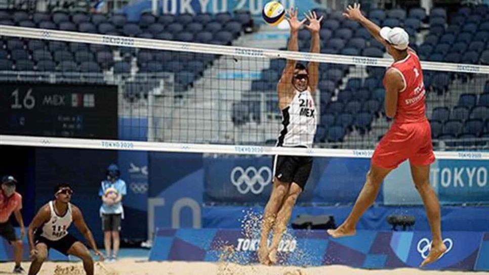 Debutan los sinaloenses de voleibol de playa en Tokio