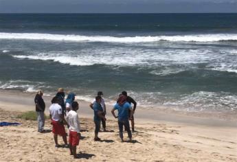Fallece vecino de Culiacán después de ser rescatado en playa de Barras de Piaxtla