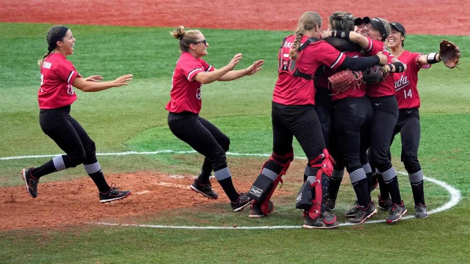 Canadá vence a México y gana la medalla de bronce en sóftbol
