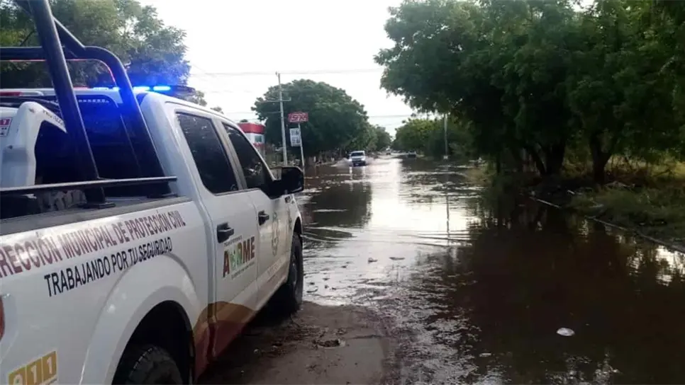 Reporta PC de Ahome que lluvias no generaron daños en Ahome