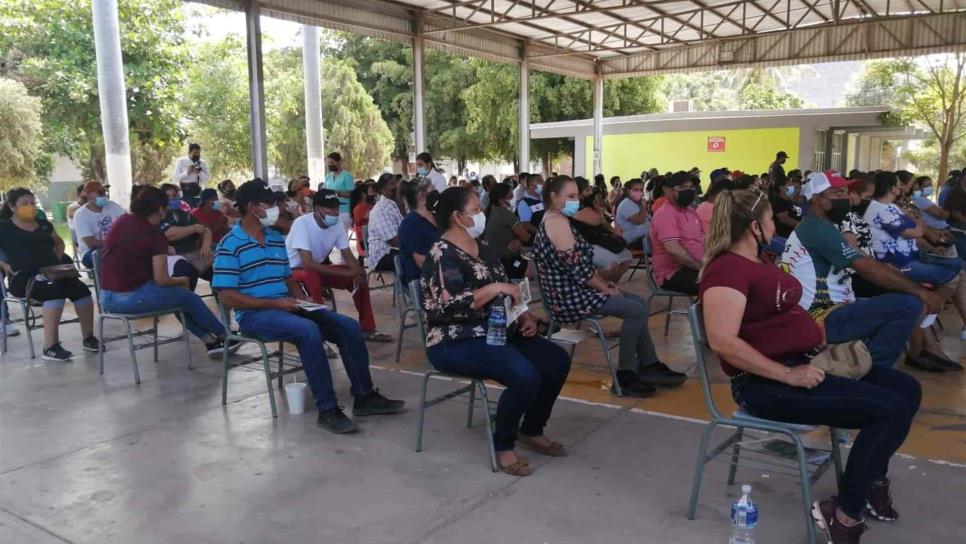 El lunes inicia vacunación de segunda dosis para los de 40 años en Guasave