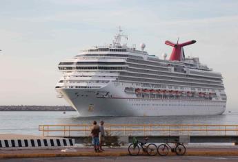 Viene bien la temporada de cruceros a Mazatlán