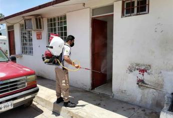 Desinfecta PC más de 90 espacios públicos en Culiacán