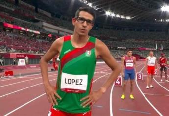 Tonatiú López se queda a tres centésimas de la final de atletismo en Tokio