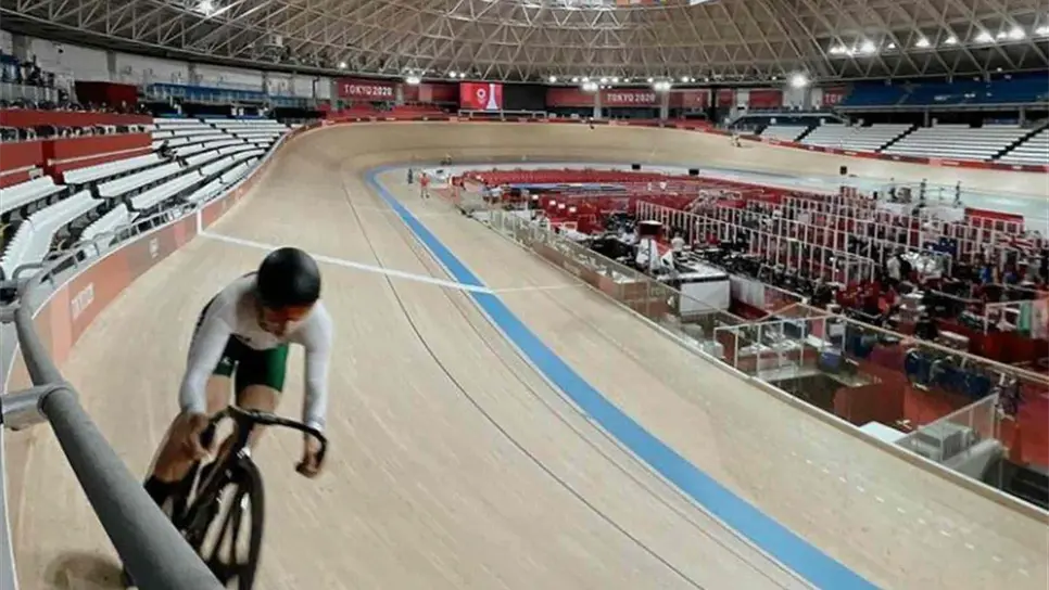 Lugar 11 para Luz Daniela Gaxiola en ciclismo de pista