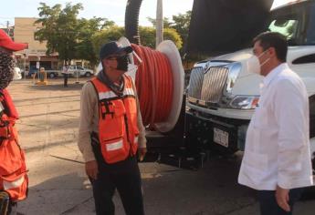 Entrega Ayuntamiento de Ahome vactor a la JAPAMA