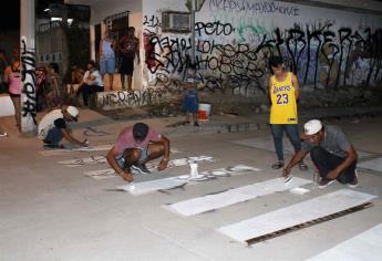 Aprehenden y multan a joven por grafiti en el malecón de los pobres