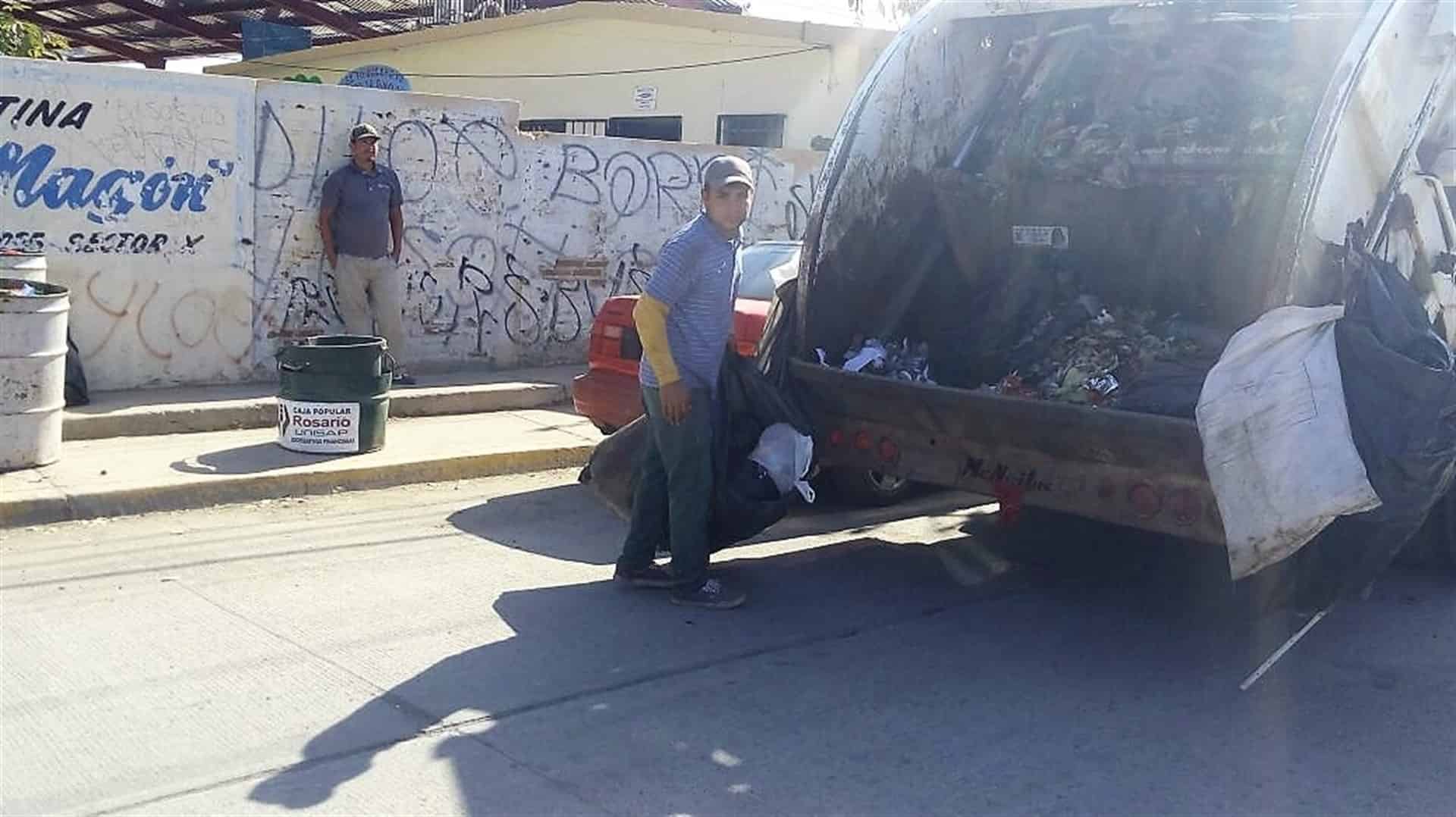 Por brote de Covid falla la recolección de basura en Angostura