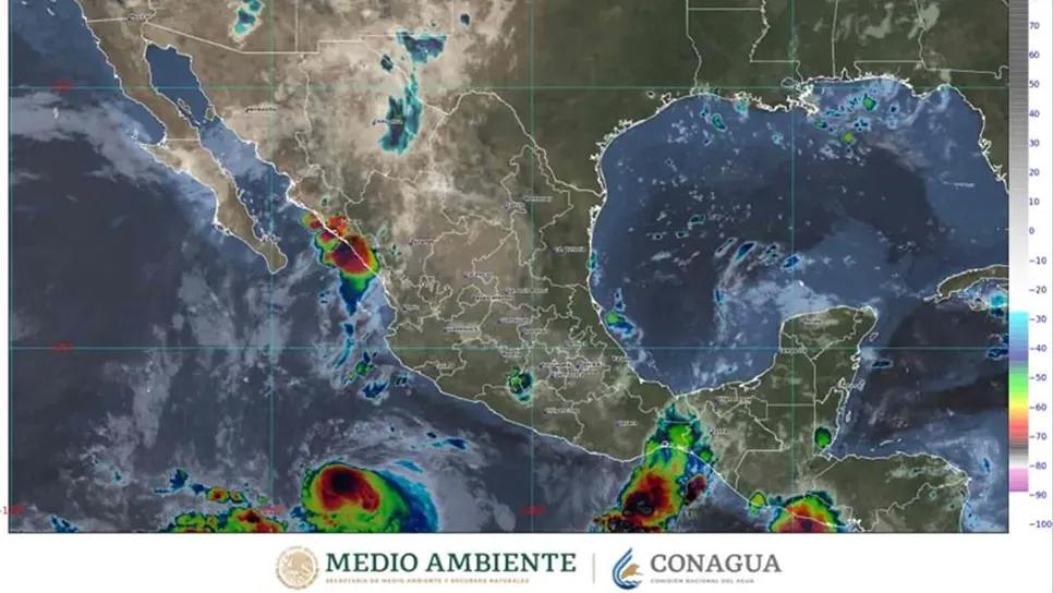 Pronostican lluvias fuertes para 10 municipios de Sinaloa