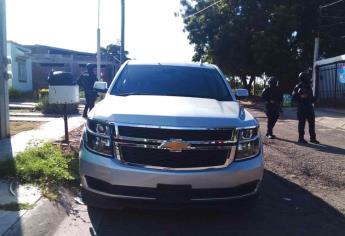 Recuperan en Culiacán camioneta robada en EUA