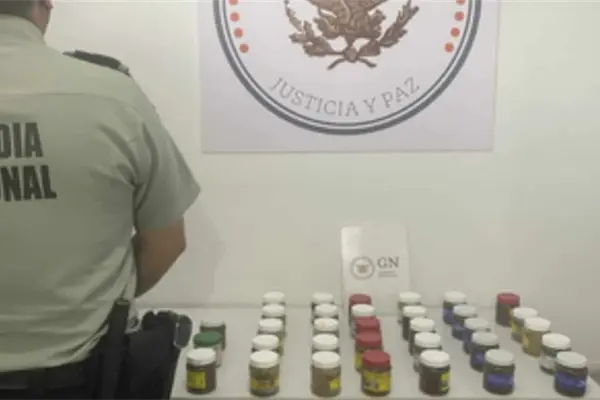 Hallan 10 kilos de peyote reforzado con mariguana en paquetería de Mazatlán