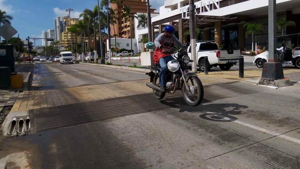 Sin permiso de la Dirección de Planeación instalaron tope en Zona Dorada