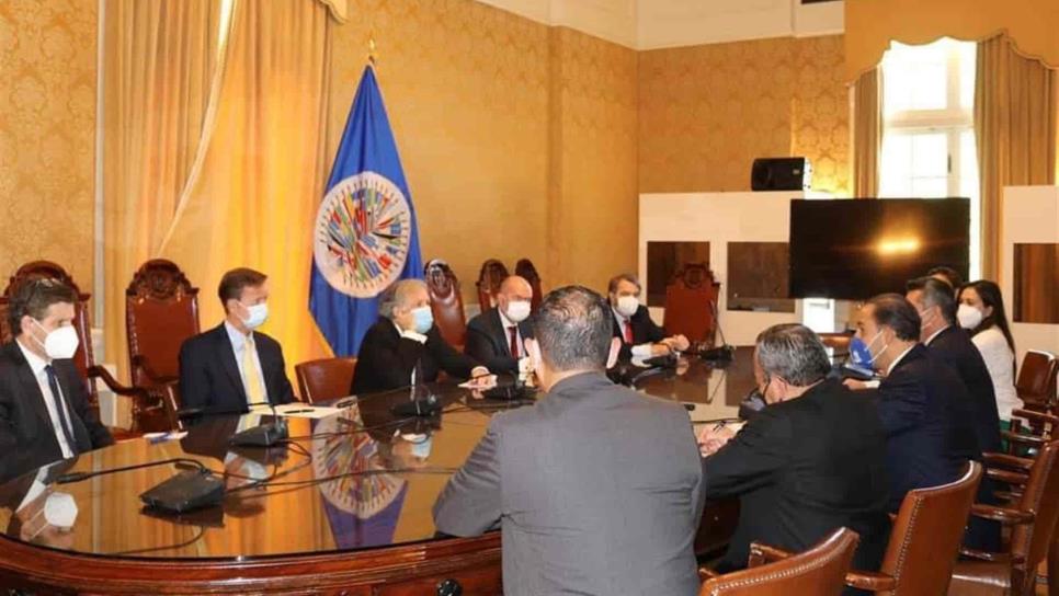 PRI, PAN y PRD denuncian ante OEA intervención del crimen organizado en elecciones