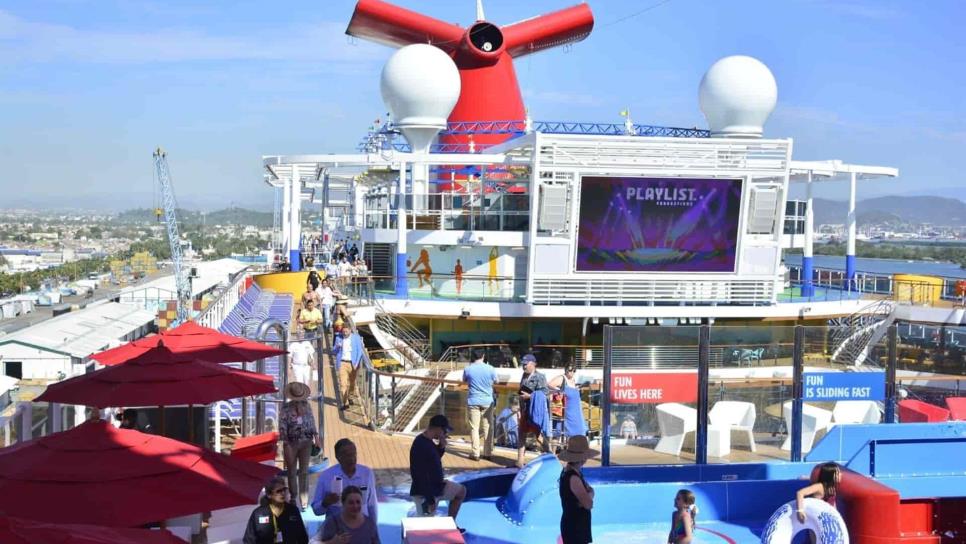 Mazatlán, listo para recibir al crucero Panorama de Carnival este miércoles