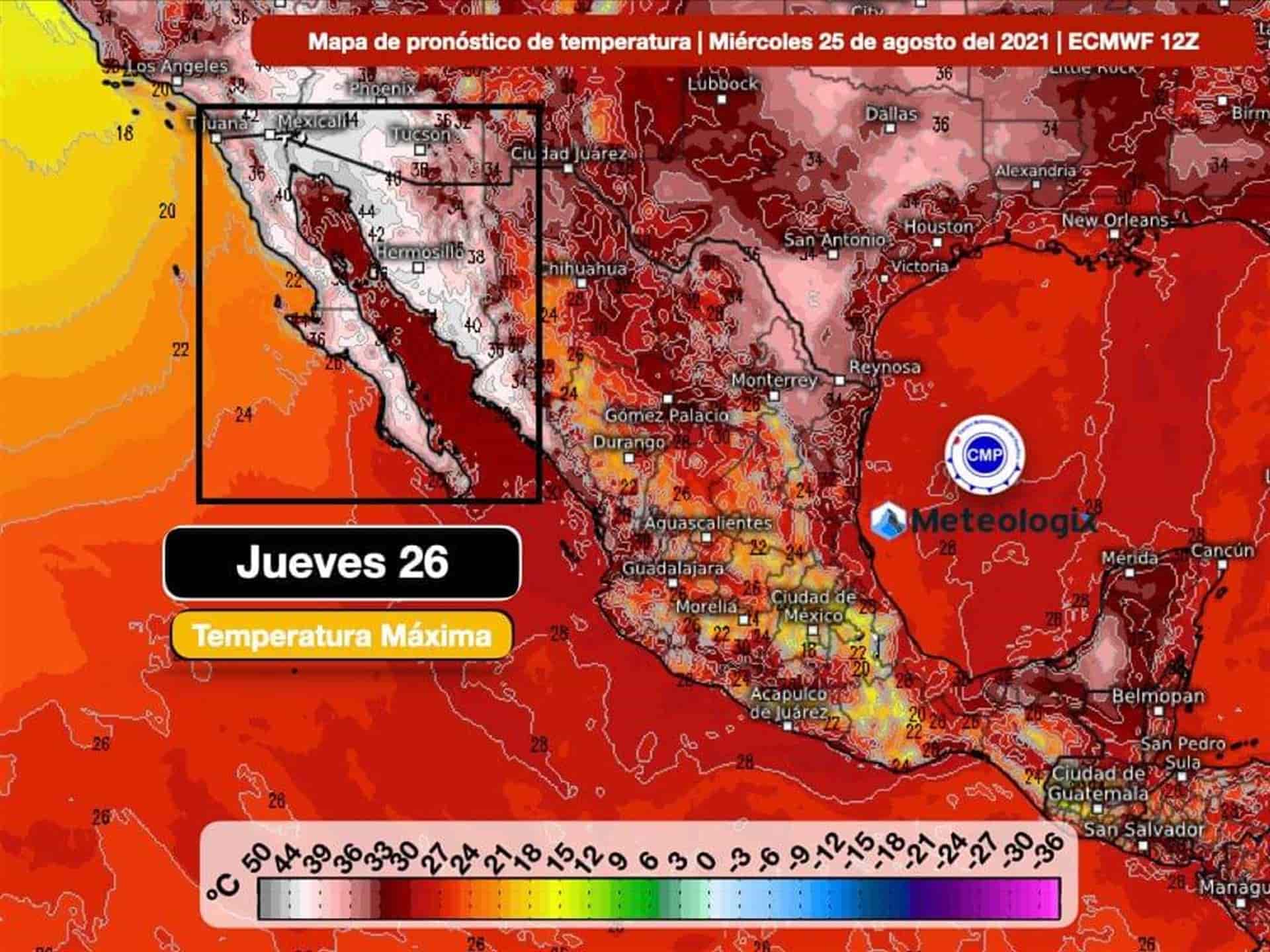 A partir de este jueves ingresa ola de calor a Sinaloa