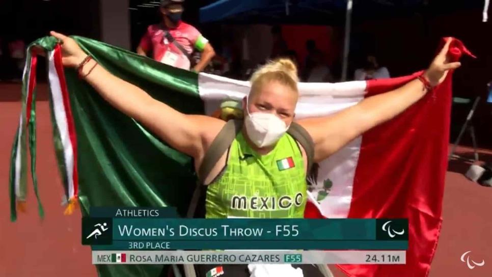 Rosa María Guerrero gana medalla de bronce para México