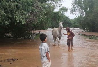 Se desborda el río San Lorenzo y deja incomunicada a Quilá con Oso Nuevo