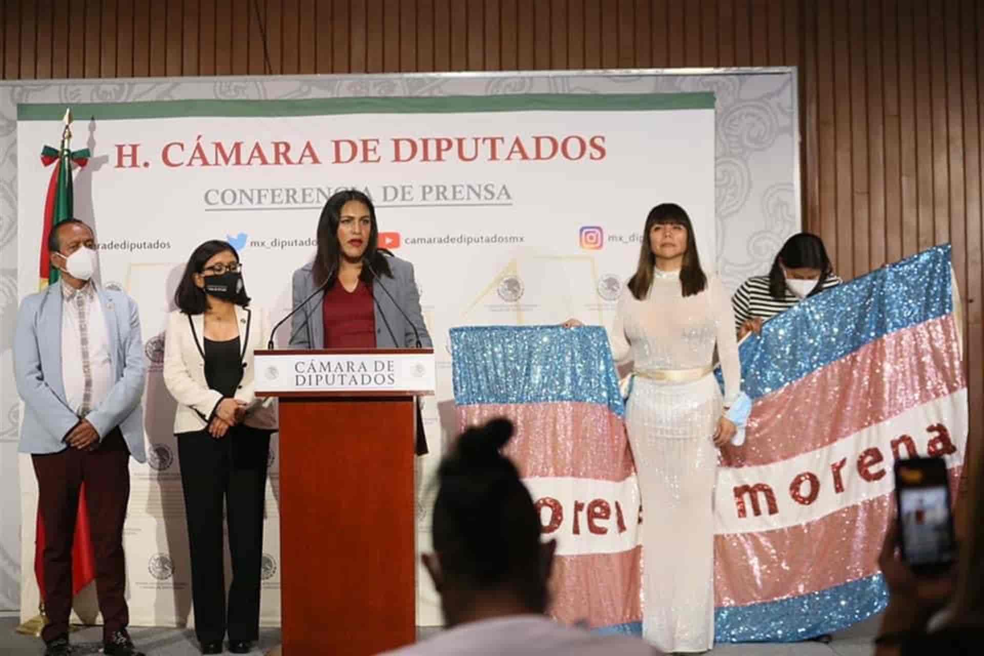 Salma Luvéano y Maria García; primeras diputadas trans en México