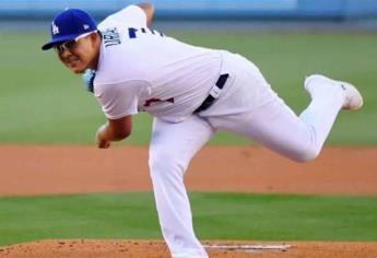 Julio Urías es líder de triunfos en toda la MLB