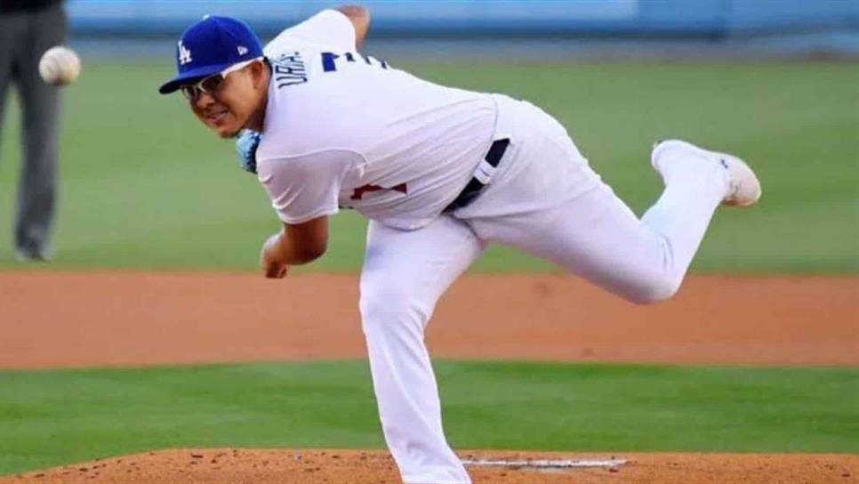 Julio Urías es líder de triunfos en toda la MLB