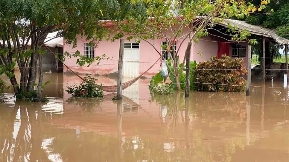 Eldorado se inundó y sigue bajo el agua