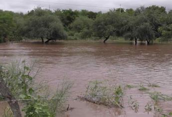 Cerca de 30 comunidades de El Fuerte en riesgo de inundación por desbordamientos