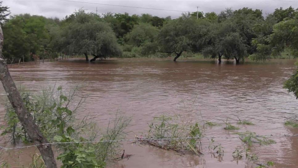 Cerca de 30 comunidades de El Fuerte en riesgo de inundación por desbordamientos