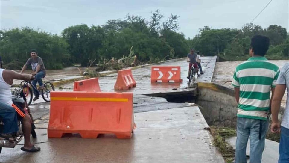 Caminos destrozados y daños en el puente Mesillas reportan en Concordia