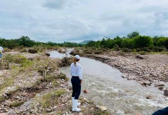 Totalmente incomunicadas cientos de familias en El Fuerte por lluvias