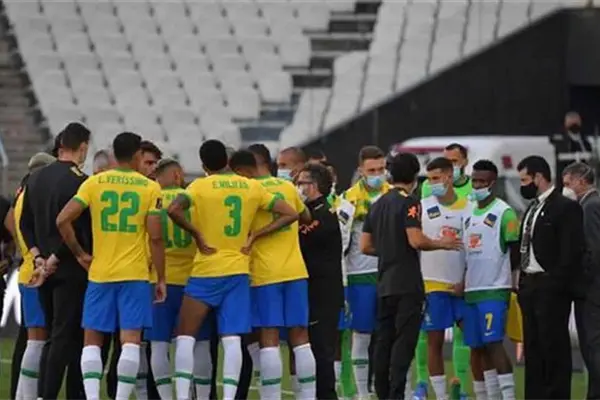 Autoridades sanitarias de Brasil interrumpen el clásico de la Conmebol Autoridades sanitarias de Brasil interrumpen el clásico de la Conmebol