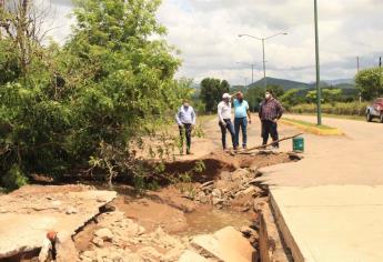 Siguen con daños dos puentes de Concordia, pero aún tienen paso