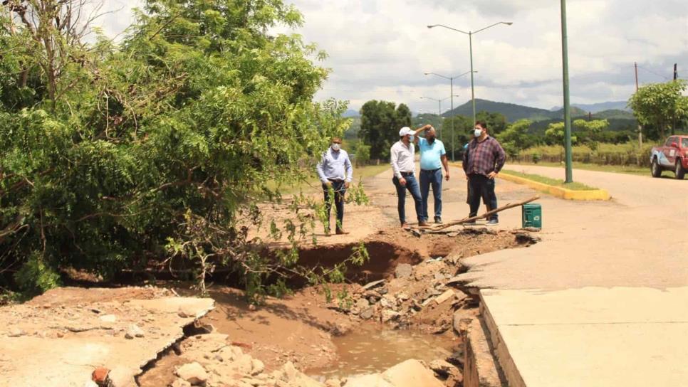 Siguen con daños dos puentes de Concordia, pero aún tienen paso