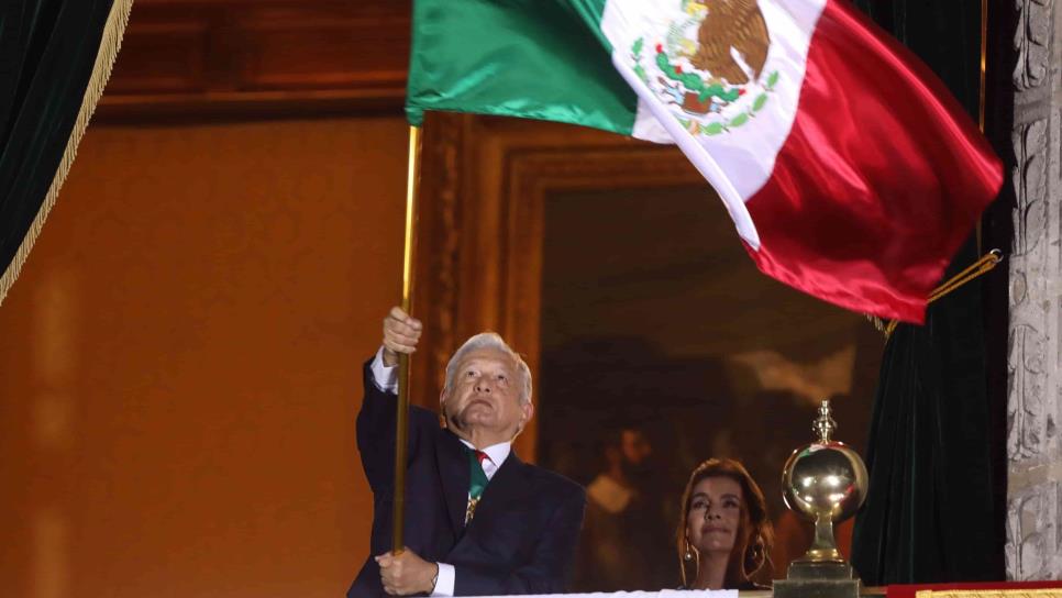 AMLO celebra el Grito de Independencia